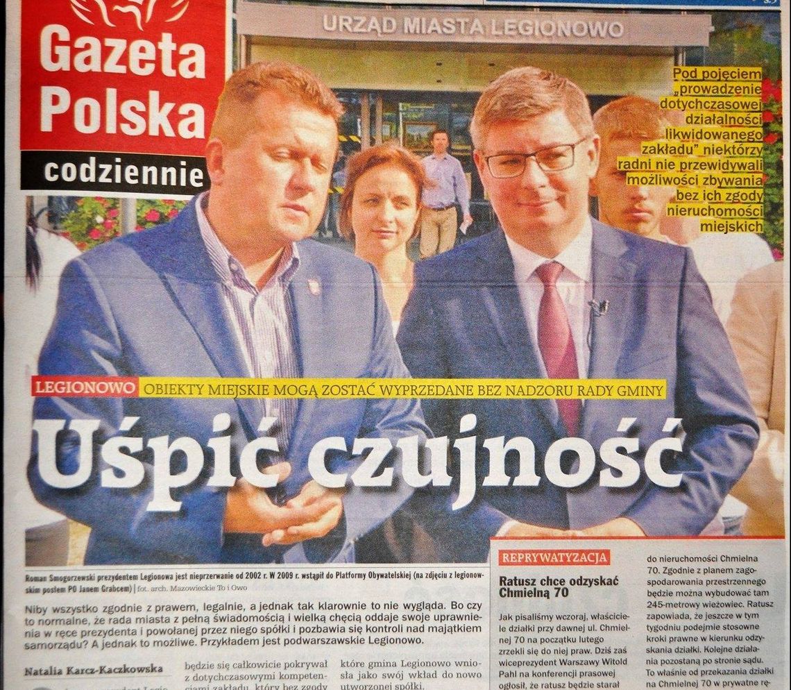 LEGIONOWO. Wyprzedaż majątku! LEGIONOWO. Wyprzedaż majątku!