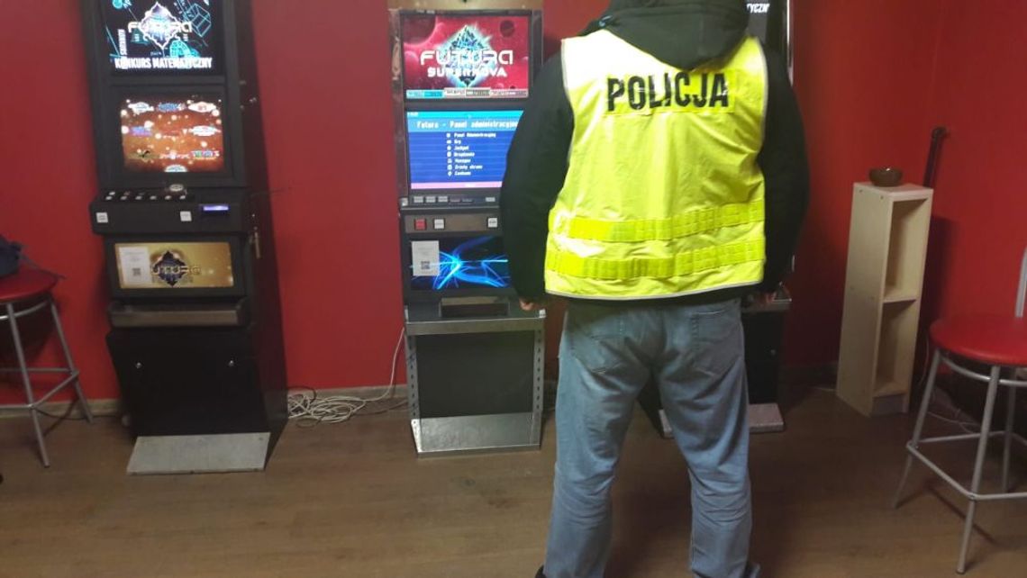 LEGIONOWO. Zabezpieczono 3 automaty LEGIONOWO. Zabezpieczono 3 automaty
