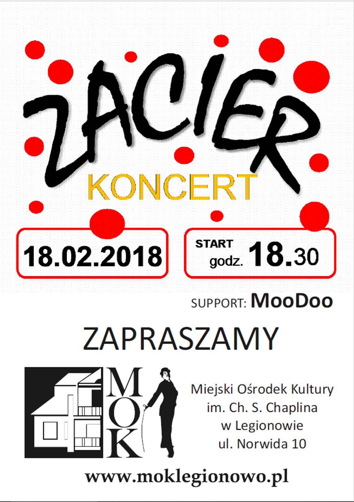 LEGIONOWO. Zacier w MOK-u