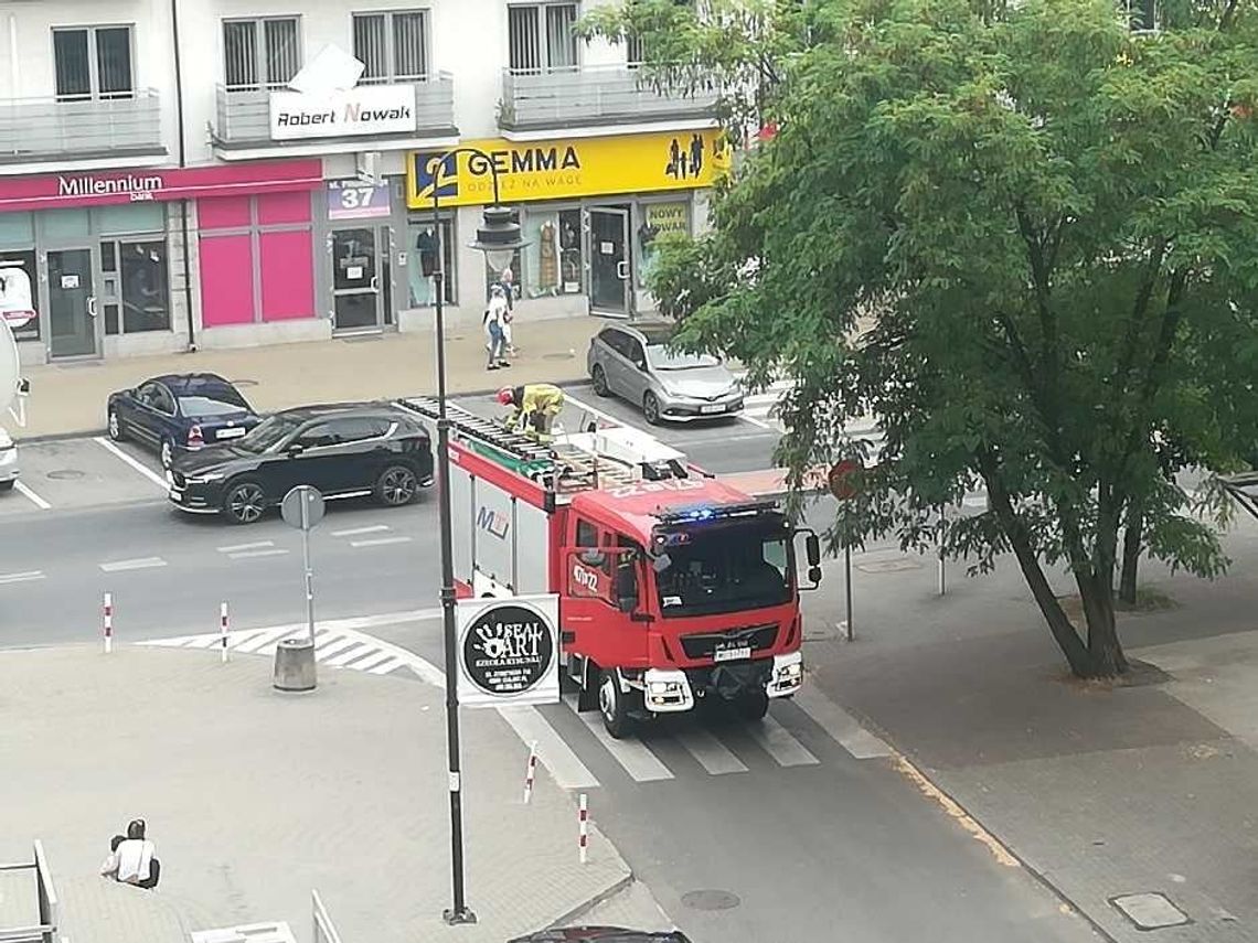 LEGIONOWO. Zasłabnięcie na balkonie
