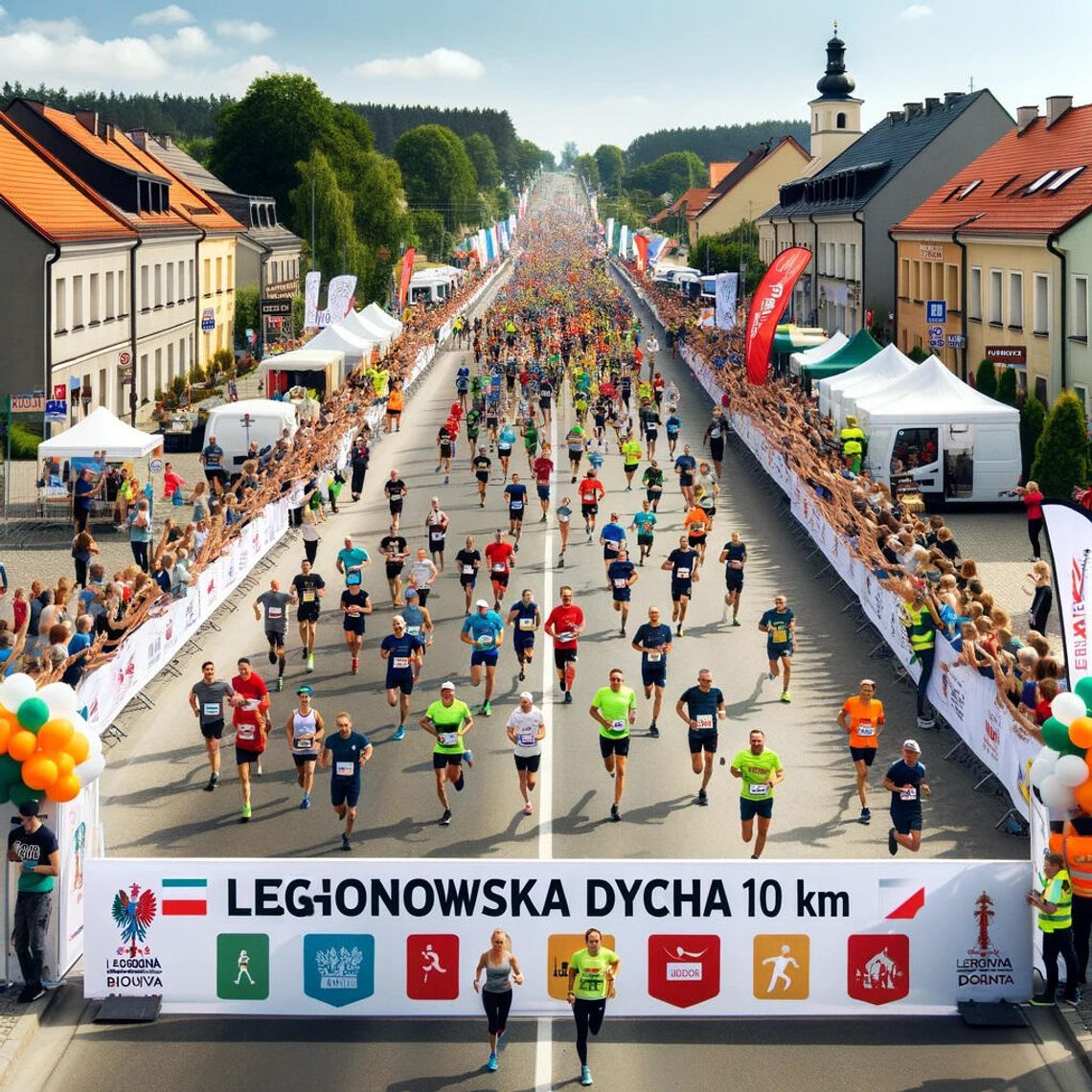 Legionowska Dycha: Największy bieg uliczny w powiecie legionowskim