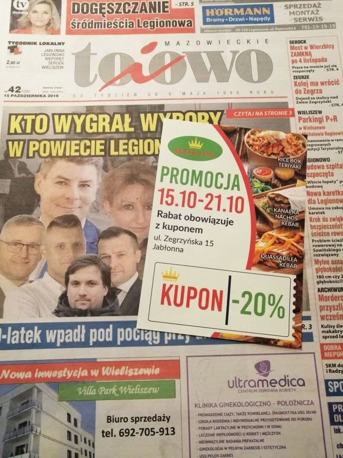 LEGIONOWSKI. 20% rabatu w Kebab Kingu!