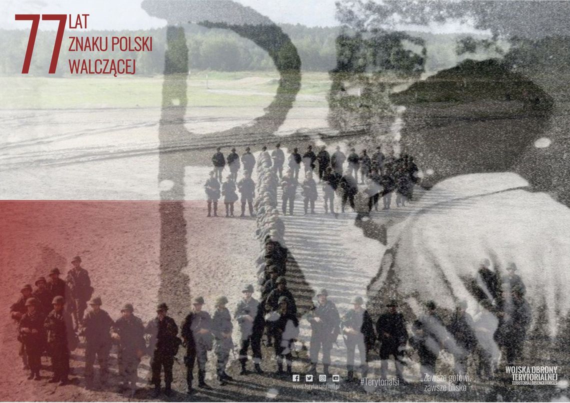 LEGIONOWSKI. 77-lat znaku Polski Walczącej tzw: Kotwicy