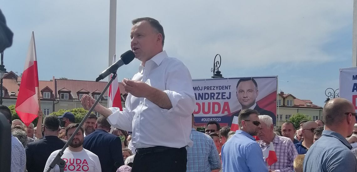 LEGIONOWSKI. Andrzej Duda w Serocku [GALERIA + WIDEO]