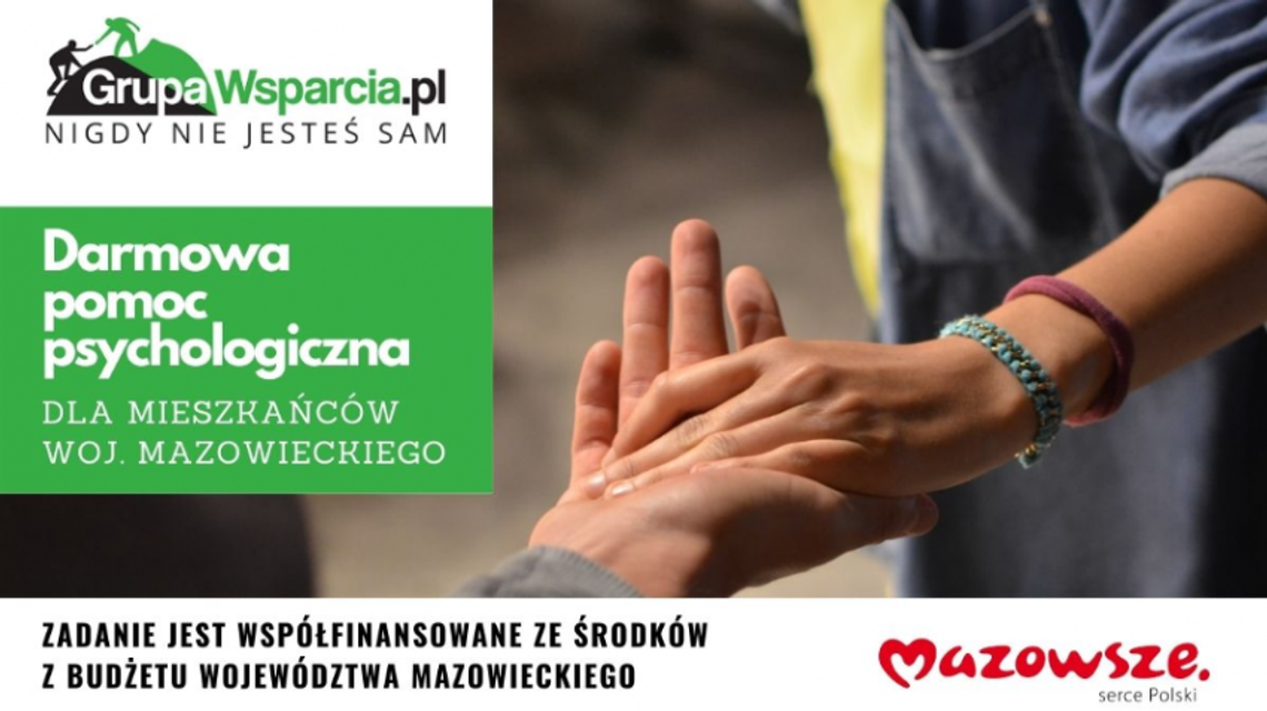 LEGIONOWSKI. Bezpłatna pomoc psychologiczna