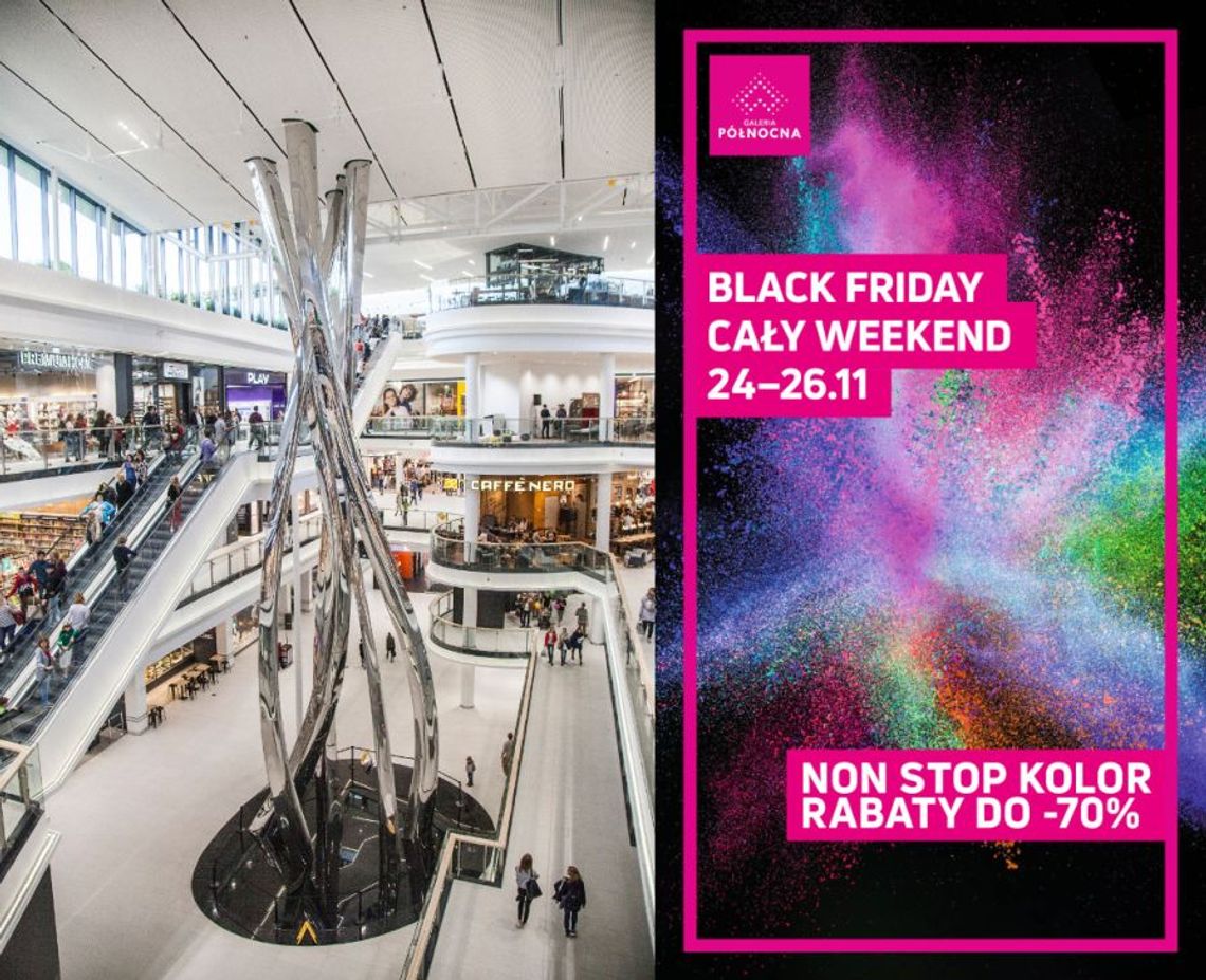 LEGIONOWSKI. Black Weekend z rabatami do -70% w Galerii Północnej