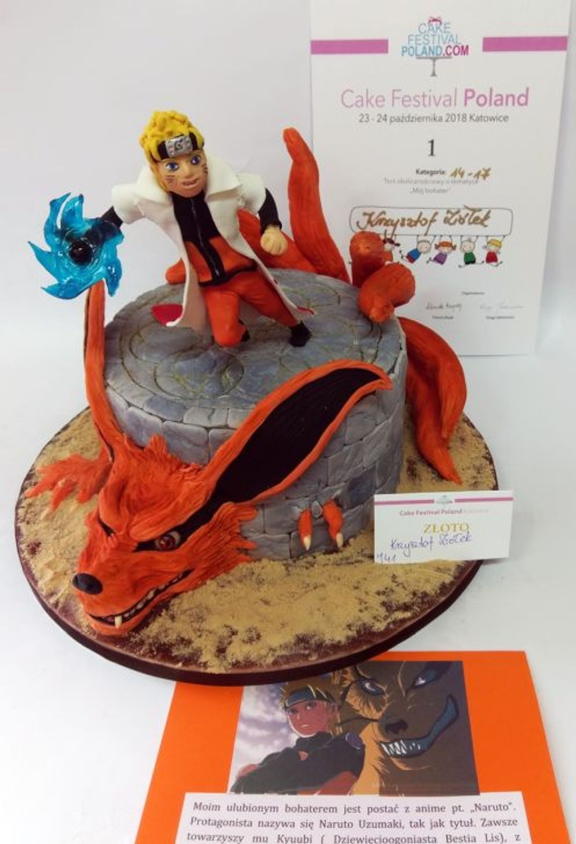 LEGIONOWSKI. Cake festival poland 2018 - mamy naszego zwycięzcę wśród juniorów