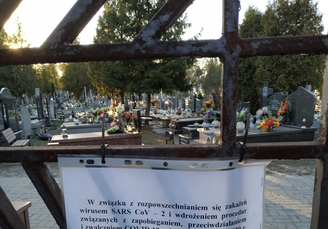 LEGIONOWSKI. Cmentarze będą zamknięte na dzień Wszystkich Świętych LEGIONOWSKI. Cmentarze będą zamknięte na dzień Wszystkich Świętych