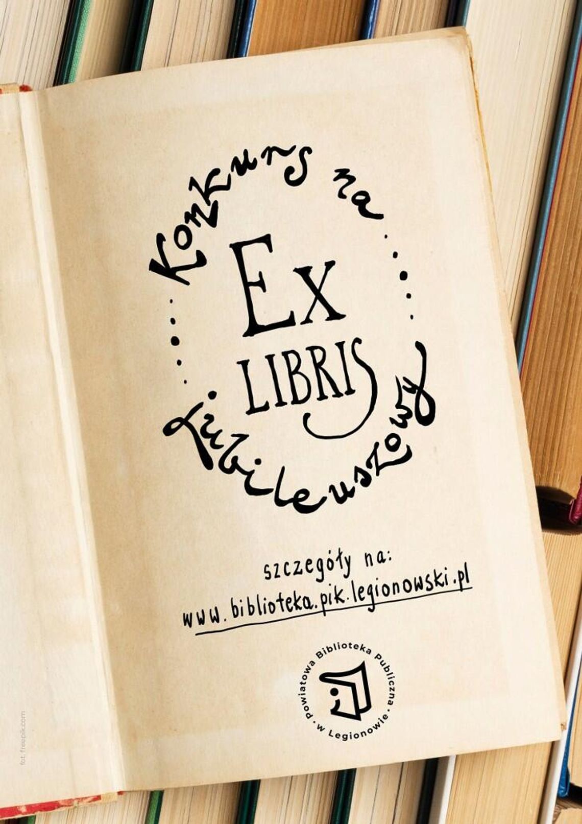 LEGIONOWSKI. Jubileuszowy Ex libris - konkurs Powiatowej Organizacji Kultury!