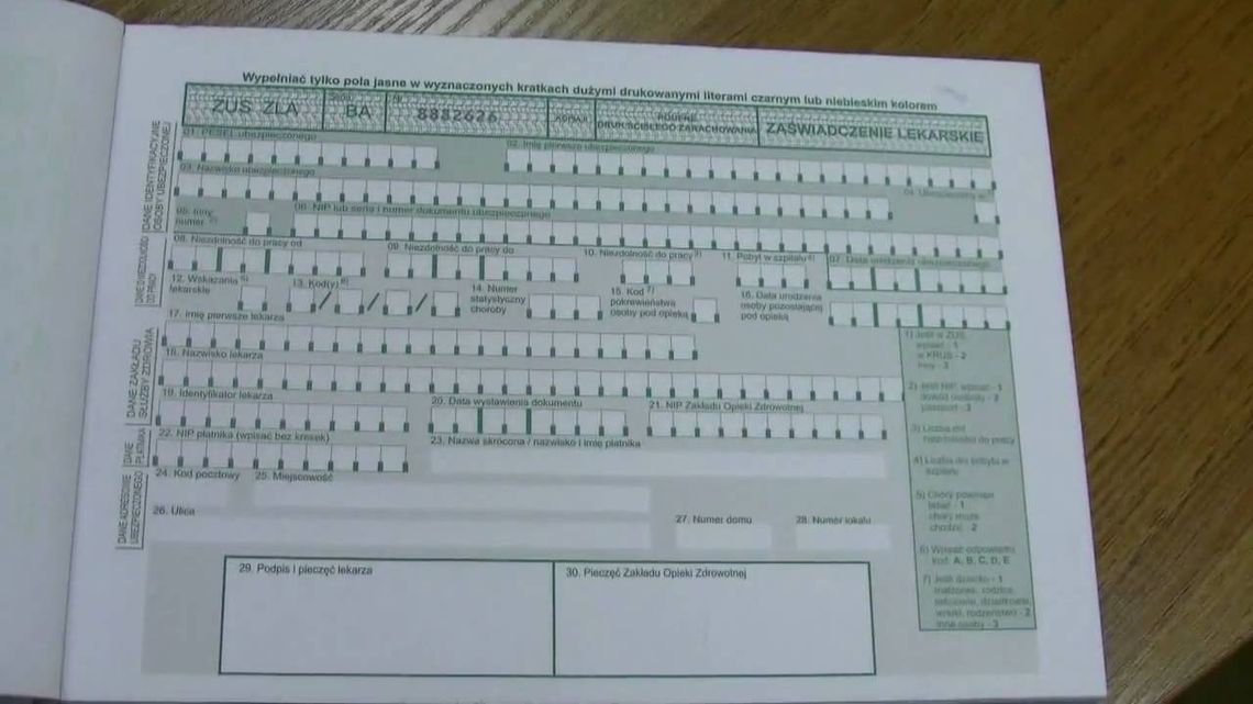 LEGIONOWSKI. Koniec z papierowymi zwolnieniami lekarskimi