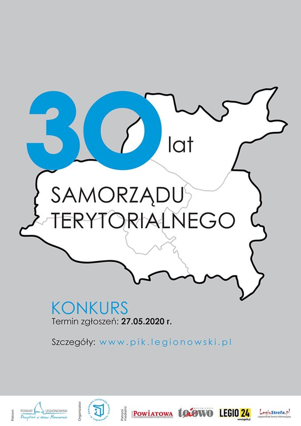 LEGIONOWSKI. Konkurs z okazji 30-lecia Samorządu Terytorialnego