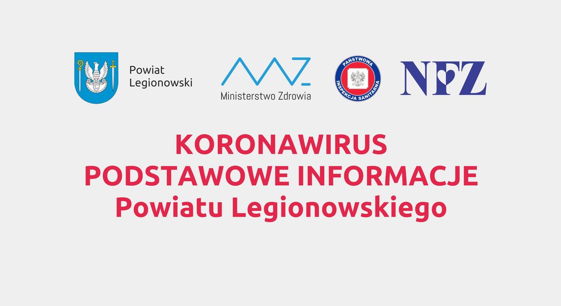 LEGIONOWSKI. Koronawirus - podstawowe informacje!