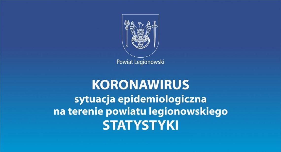 LEGIONOWSKI. Koronawirus - podsumowanie sytuacji epidemiologicznej na terenie powiatu LEGIONOWSKI. Koronawirus - podsumowanie sytuacji epidemiologicznej na terenie powiatu