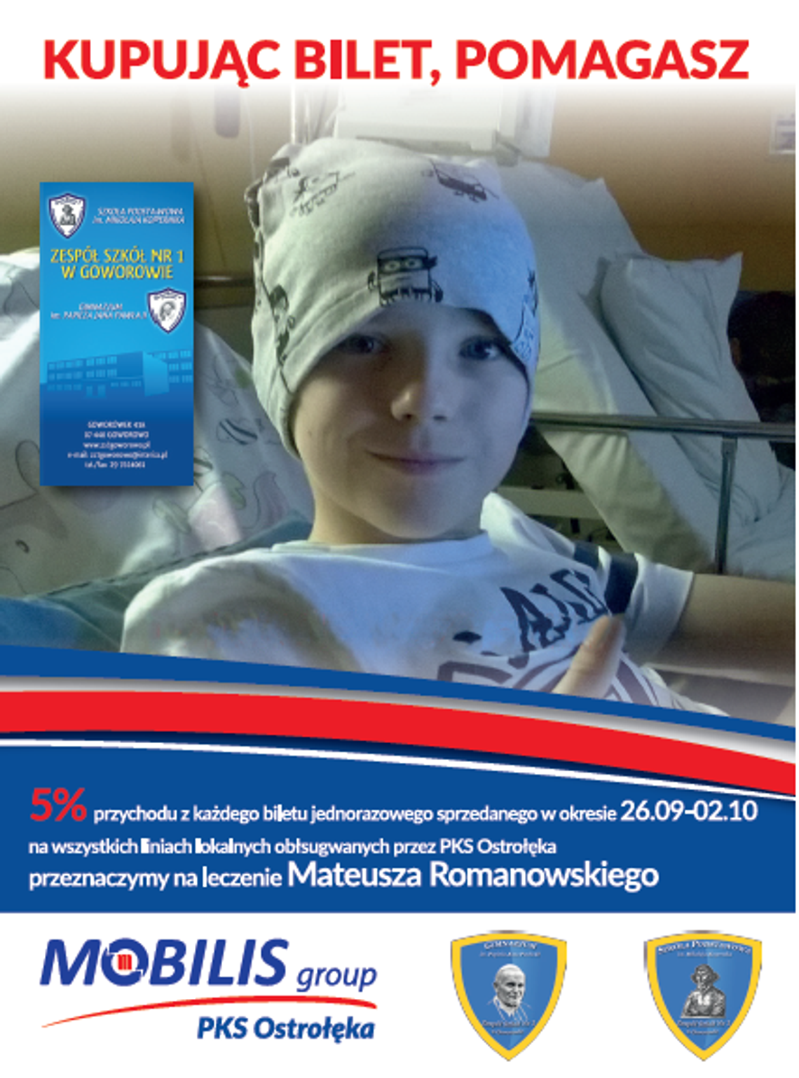 LEGIONOWSKI. Kupując bilet, pomagasz LEGIONOWSKI. Kupując bilet, pomagasz