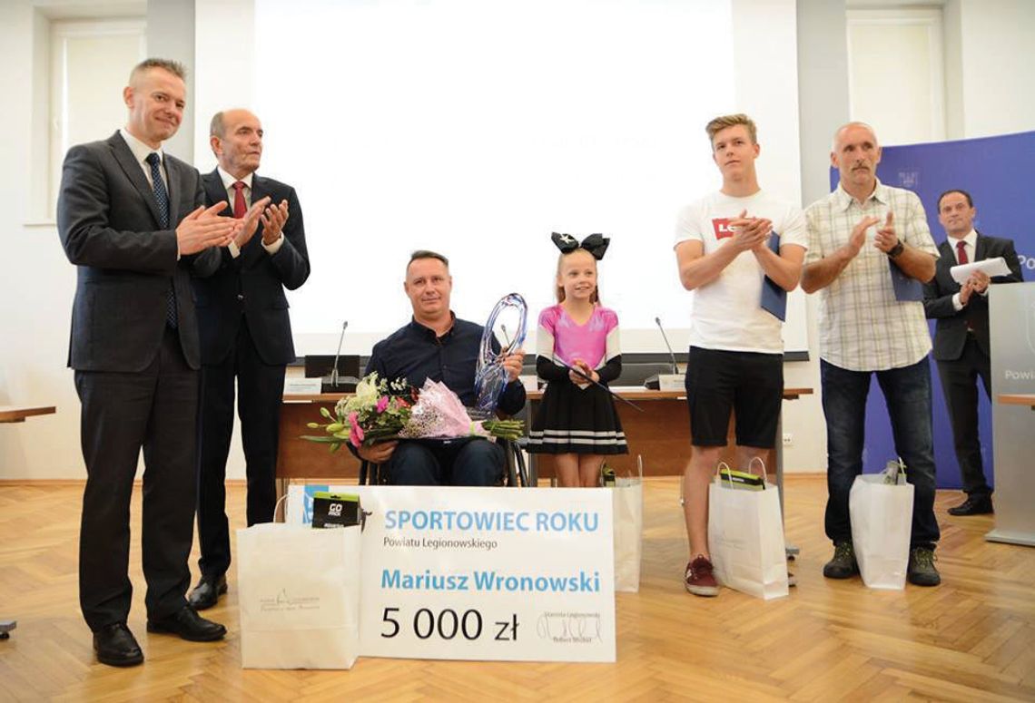 LEGIONOWSKI. Mariusz Wronowski sportowcem roku