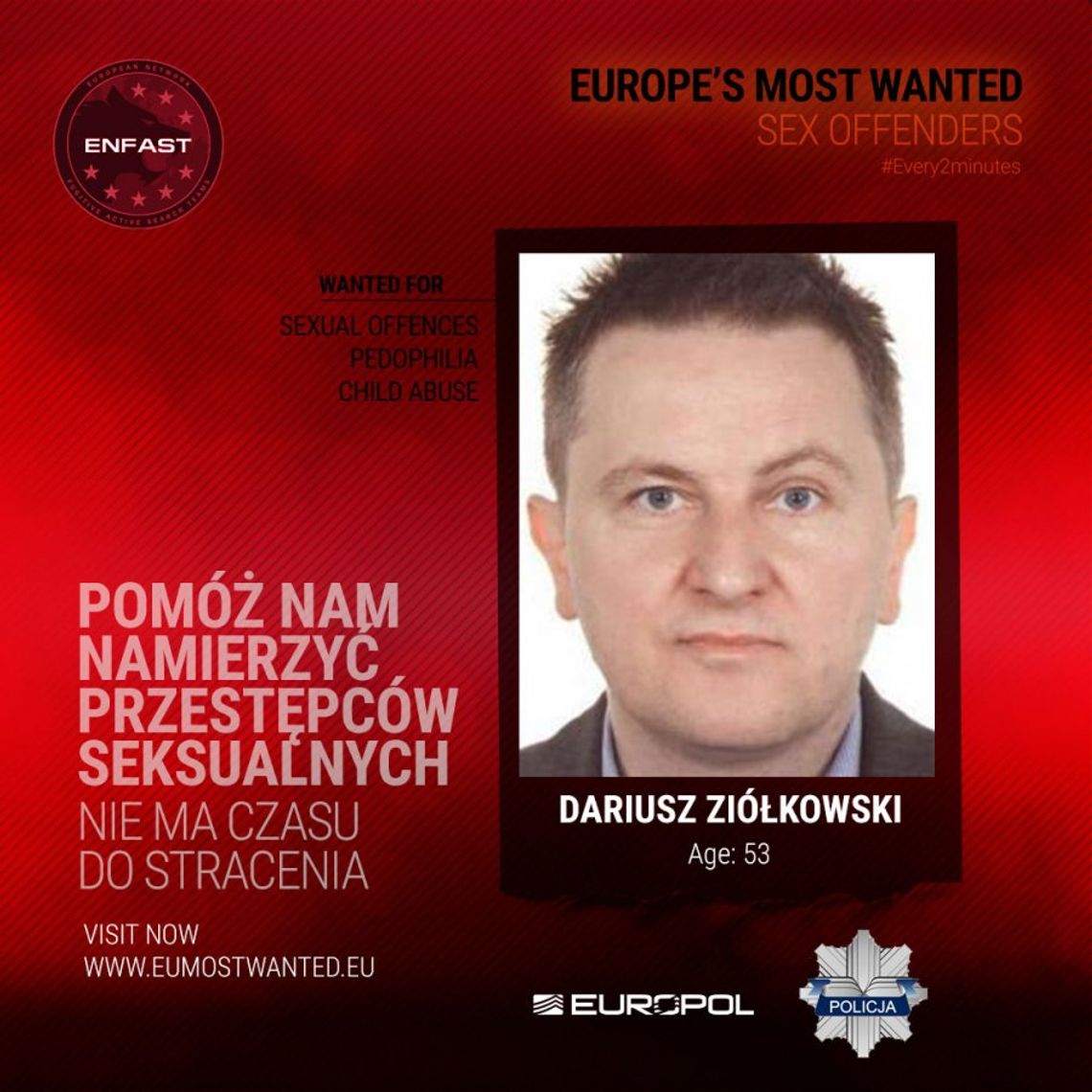 LEGIONOWSKI. Najniebezpieczniejsi przestępcy seksualni - wśród nich POLAK