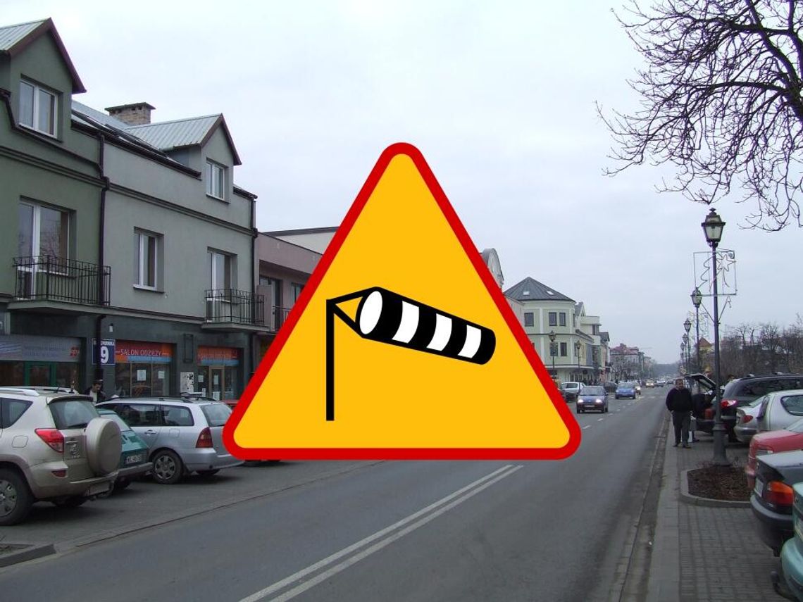 LEGIONOWSKI. Porywisty wiatr i przelotne opady