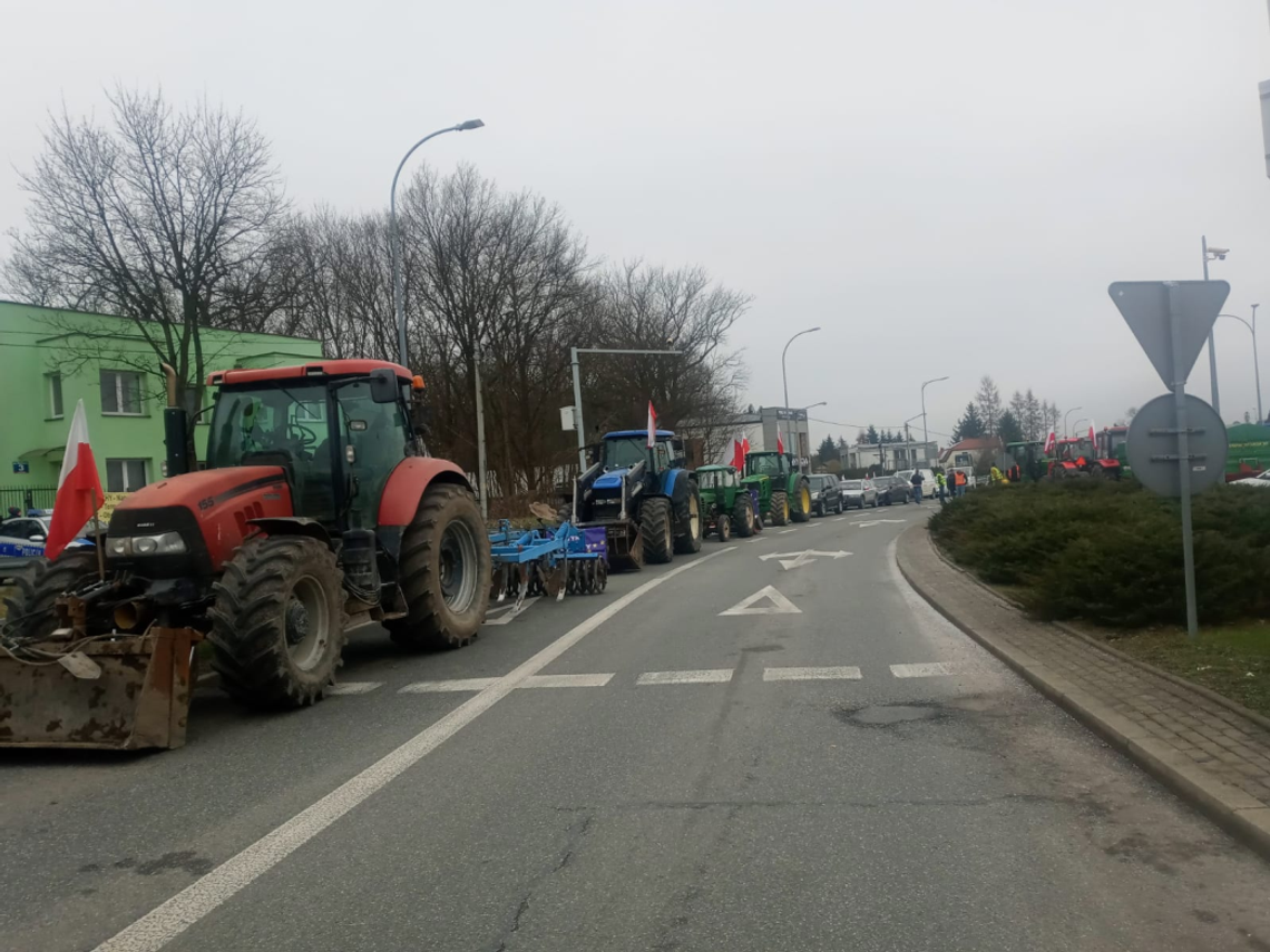 LEGIONOWSKI. Protest rolników [GALERIA]