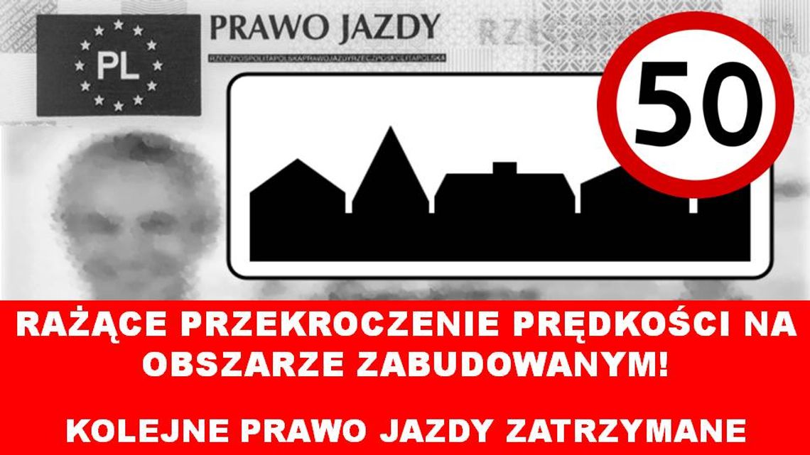 LEGIONOWSKI. Przekroczyli prędkość o 50 km - stracili prawo jazdy