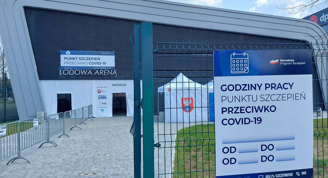 LEGIONOWSKI. Punkt szczepień w Arenie zostanie zlikwidowany [LISTA AKTUALNYCH PUNKTÓW]