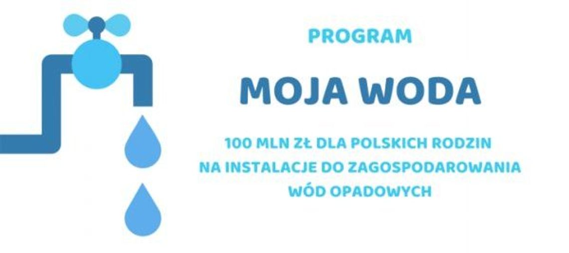 LEGIONOWSKI. Ruszył program „Moja woda”