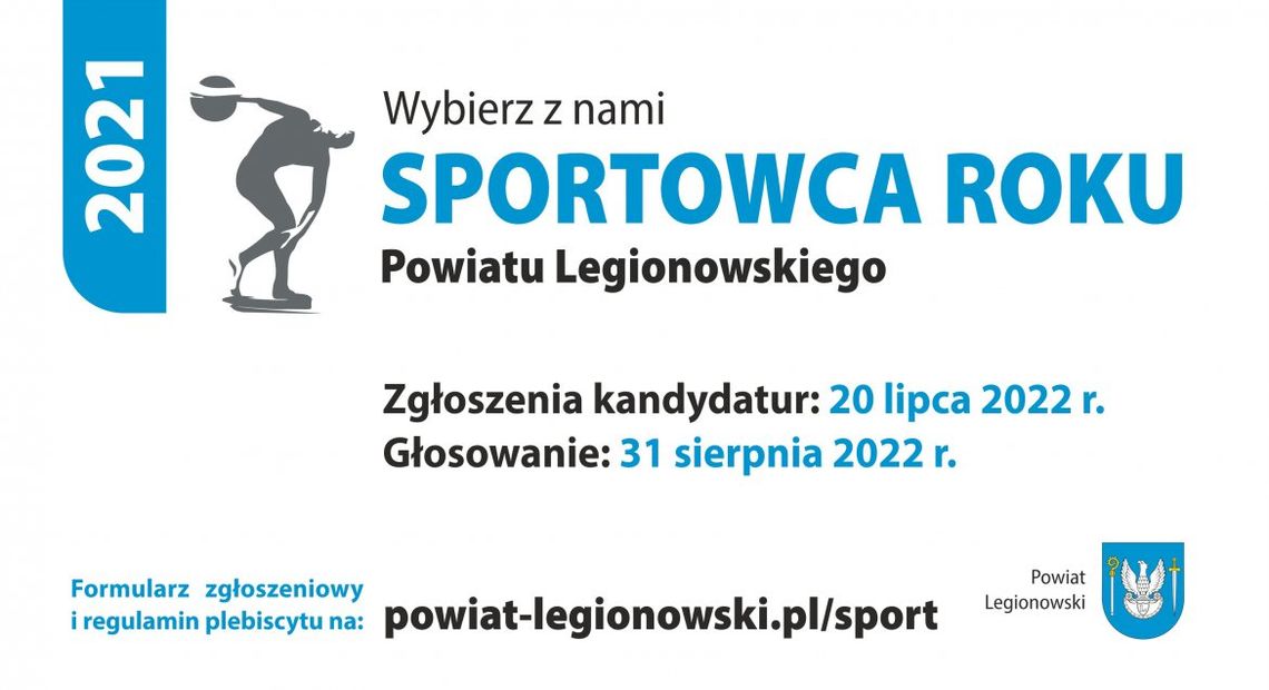 LEGIONOWSKI. Sportowiec Roku 2021