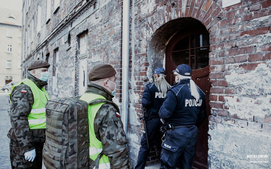 LEGIONOWSKI. Terytorialsi wpierają Policjantów