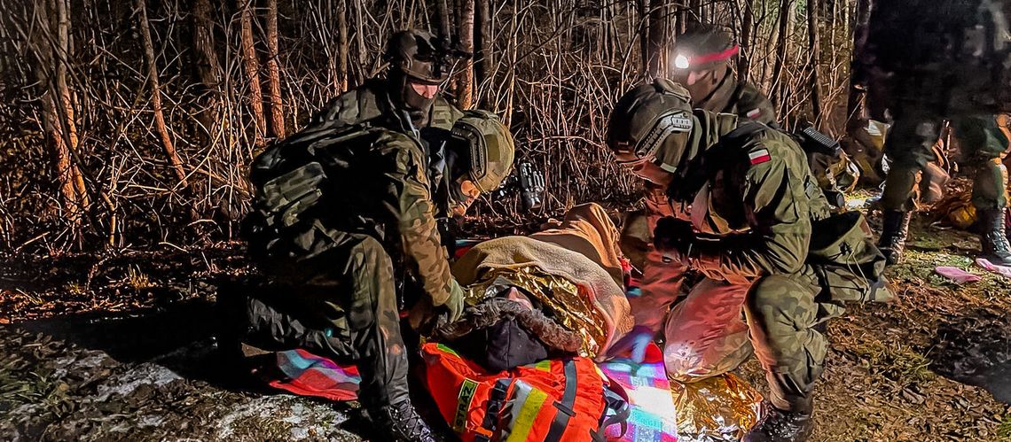 LEGIONOWSKI. Uratowali migrantów na Podlasiu