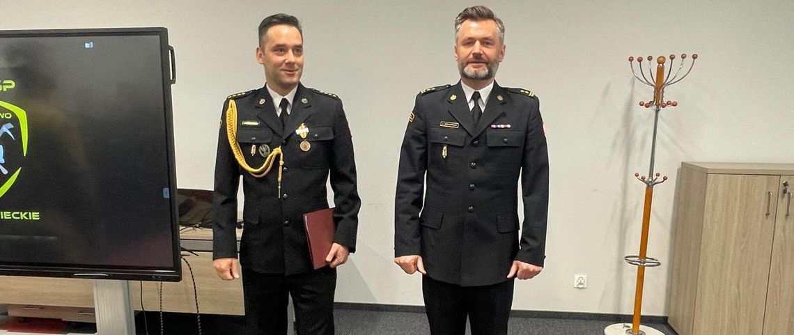 Mianowanie nowego Naczelnika Wydziału Operacyjnego w Komendzie Powiatowej