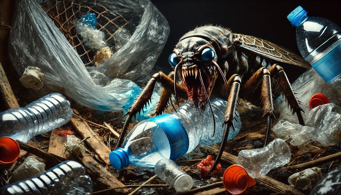 Może to owady uratują nas przed zwałami plastiku