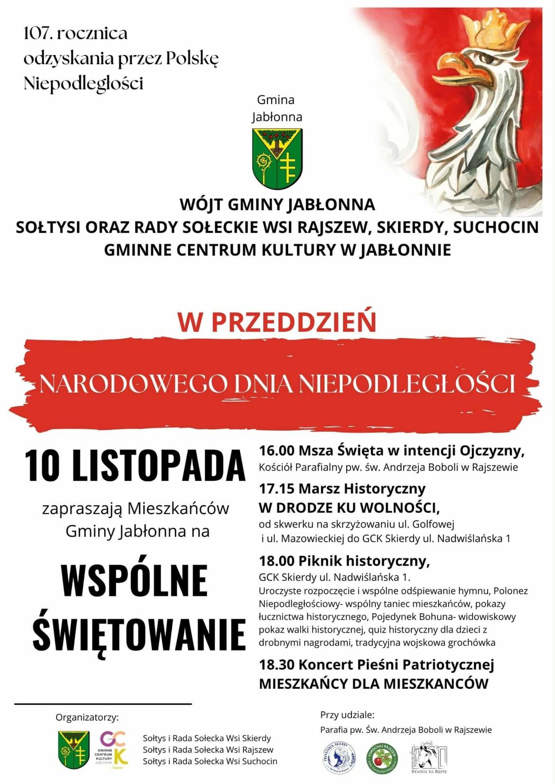 Niepodległość świętowana wspólnie Niepodległość świętowana wspólnie