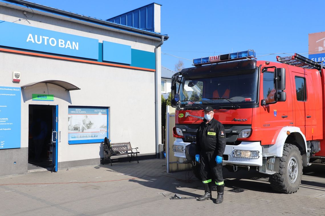 NIEPORĘT. Firma Autoban zdezynfekuje 6 samochodów OSP z Nieporętu NIEPORĘT. Firma Autoban zdezynfekuje 6 samochodów OSP z Nieporętu