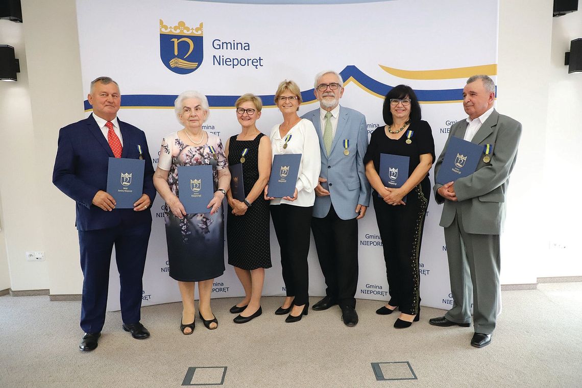 NIEPORĘT. Ośmioro zasłużonych dla gminy