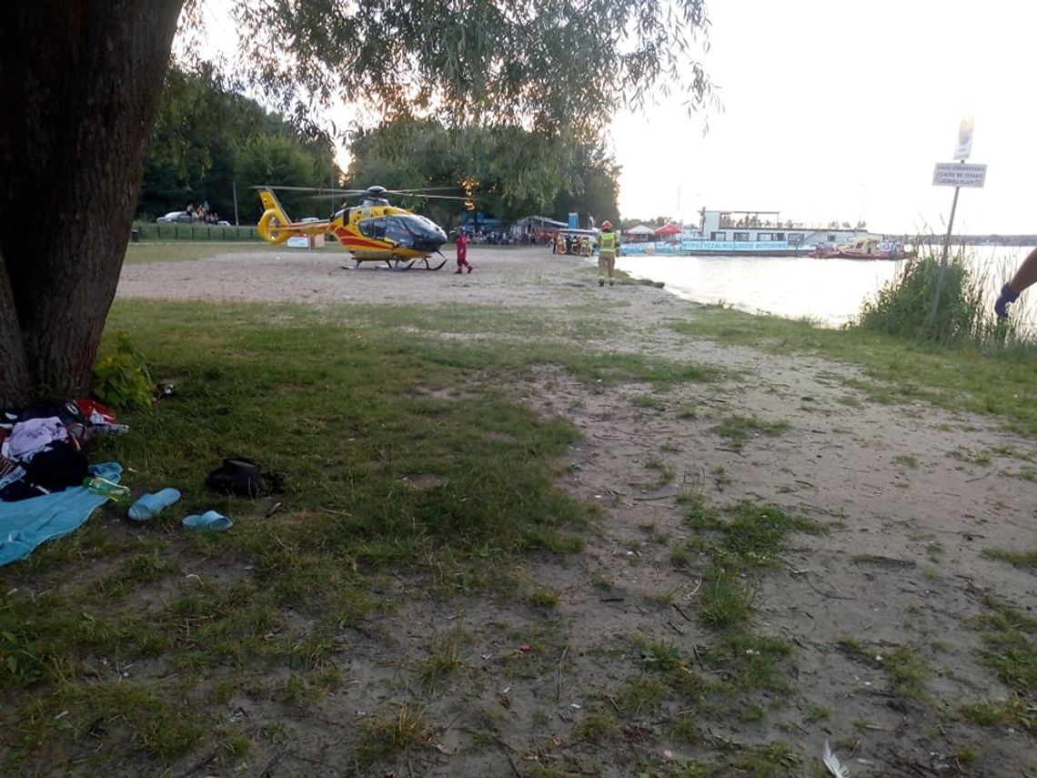 NIEPORĘT. Pierwsze utonięcie w tym sezonie - nie żyje 45-letni mężczyzna