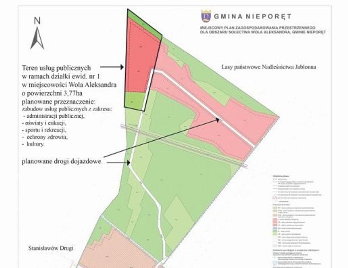 NIEPORĘT. Powstanie szkoła w lesie w Woli Aleksandra? Nowy kompleks oświatowy w gminie?