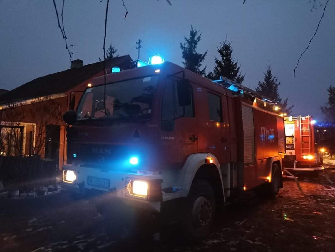 NIEPORĘT. Zamiast pożaru sadzy, pożar kotłowni