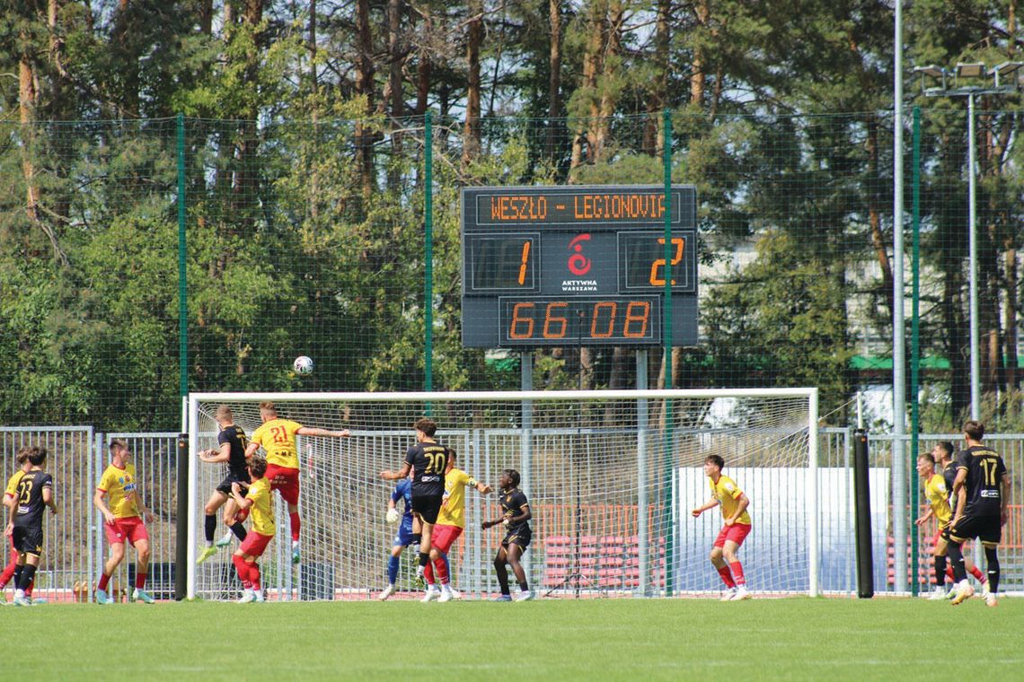 Nowy sezon rozpoczęty. W pierwszym meczu zwycięstwo na wyjeździe KTS Weszło – Legionovia 1-2