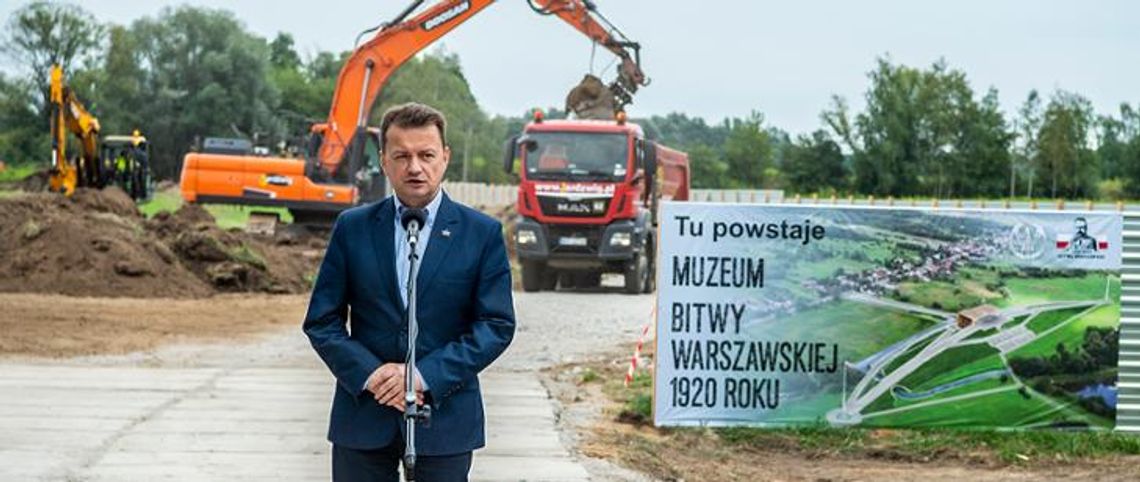 OSSÓW/HISTORIA. Rusza budowa Muzeum Bitwy Warszawskiej