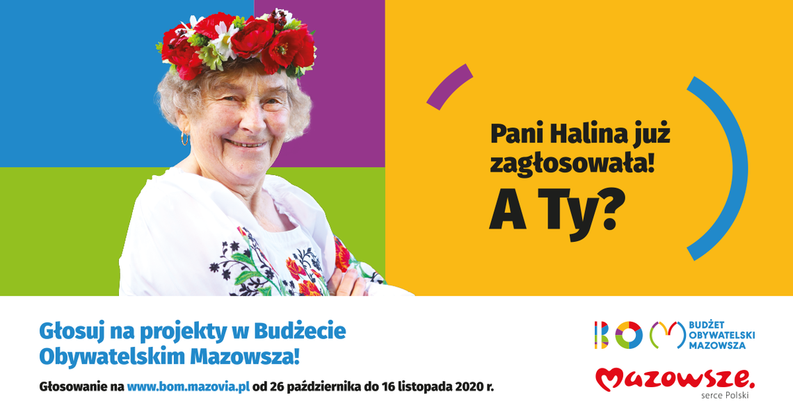 Ostatnie dni głosowania w Budżecie Obywatelskim Mazowsza Ostatnie dni głosowania w Budżecie Obywatelskim Mazowsza