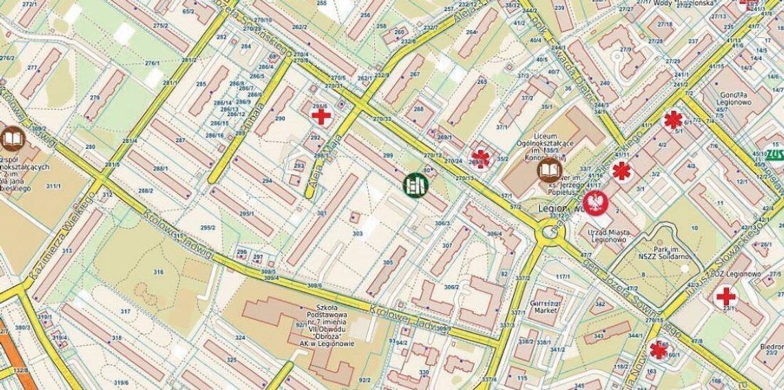 Parkingi i zieleń zamiast nowych bloków na oś. Jagiellońska