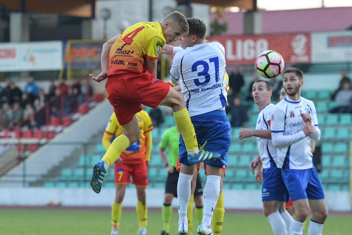 PIŁKA NOŻNA. Dobra passa przerwana - Legionovia – MKS Kluczbork 0-1 (0-1)