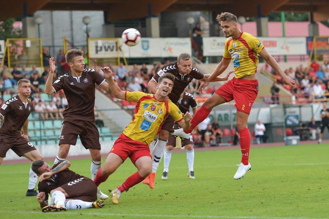 PIŁKA NOŻNA. Irytacja! Legionovia – Garbarnia Kraków 0-2(0-1)