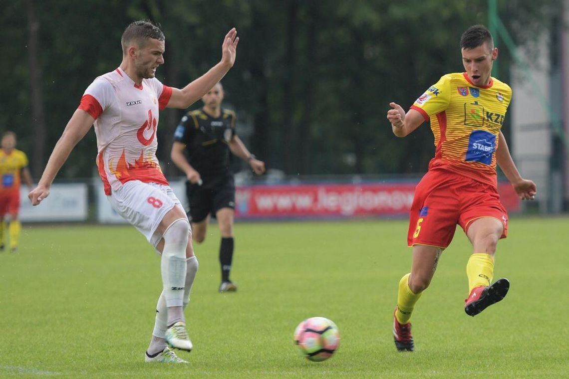 PIŁKA NOŻNA. Olimpia Elbląg – Legionovia 2–1 (2–1) Zaczęli od porażki
