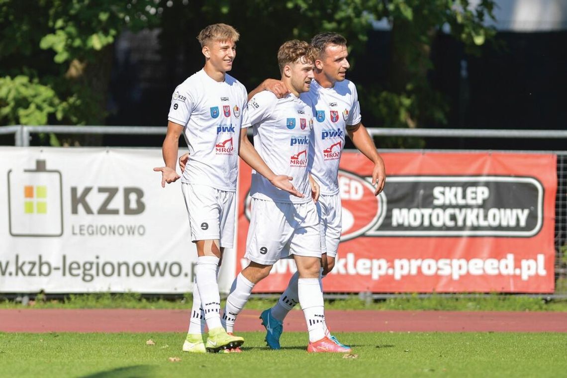PIŁKA NOŻNA. Zwycięstwo na początek. Legionovia – Jagiellonia II Białystok 2-0 (2-0)