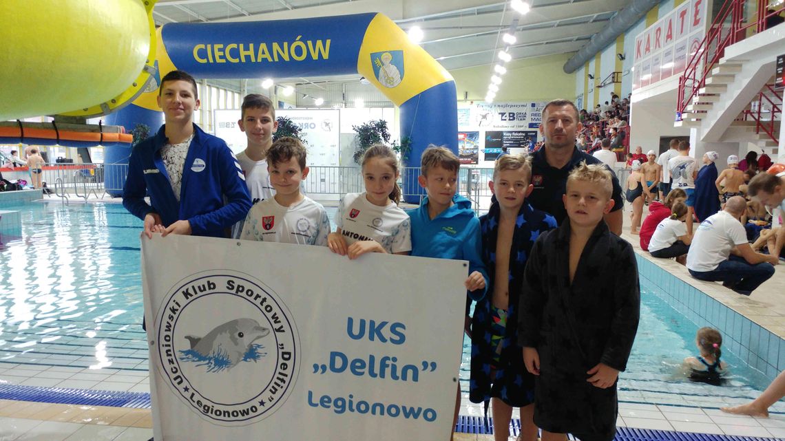 PŁYWANIE. Grand Prix Ciechanowa. “Delfinki” na podium