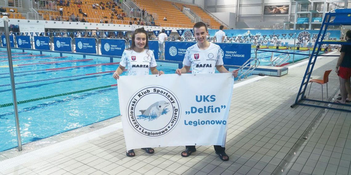 PŁYWANIE. Marta i Rafał - Grand Prix w Poznaniu