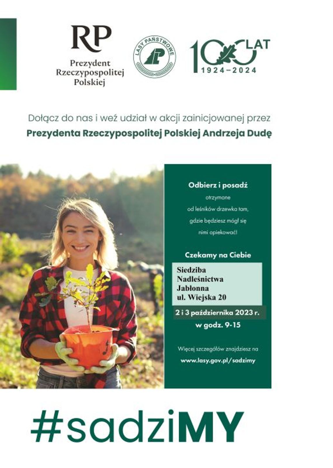 Posadź drzewo z Prezydentem RP i leśnikami