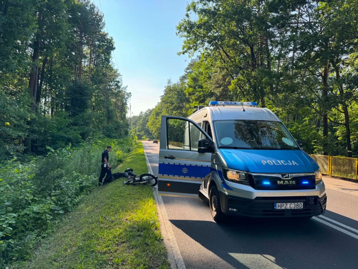 Pościg za motocyklistą bez uprawnień. 19-latek nie zatrzymał się do kontroli