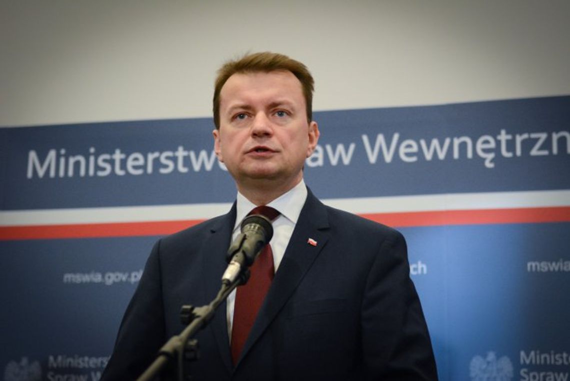 POWIAT. Błaszczak o bezpieczeństwie w czasie ferii