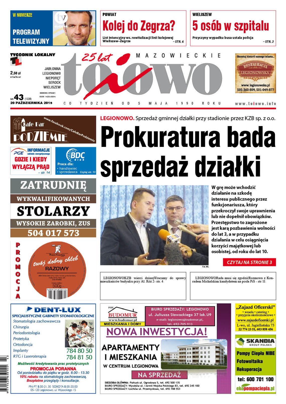 POWIAT. Lokalne podsumowanie 2015 roku POWIAT. Lokalne podsumowanie 2015 roku
